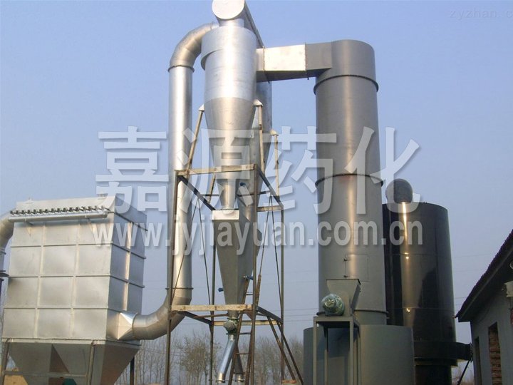 White carbon black drying project